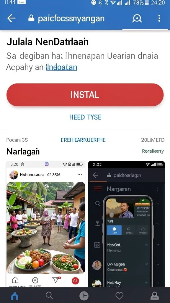Screenshot kostoto nomor 2
